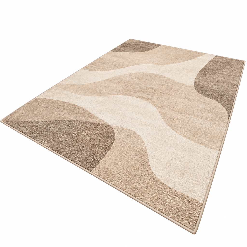 Beiaye™ Haven Abstract Washable Area Rug — lifestyle view