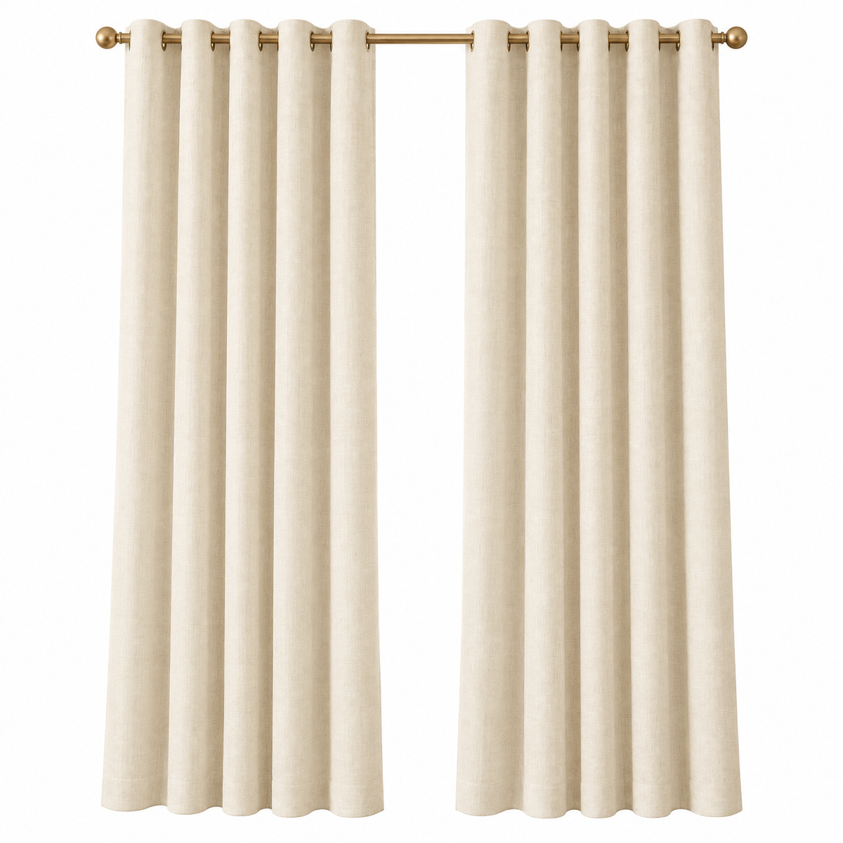 Beiaye™ Serenity Textured Blackout Curtain Pair — lifestyle view