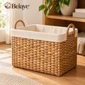 Beiaye™ Natural Rattan Storage Basket — branded product overview