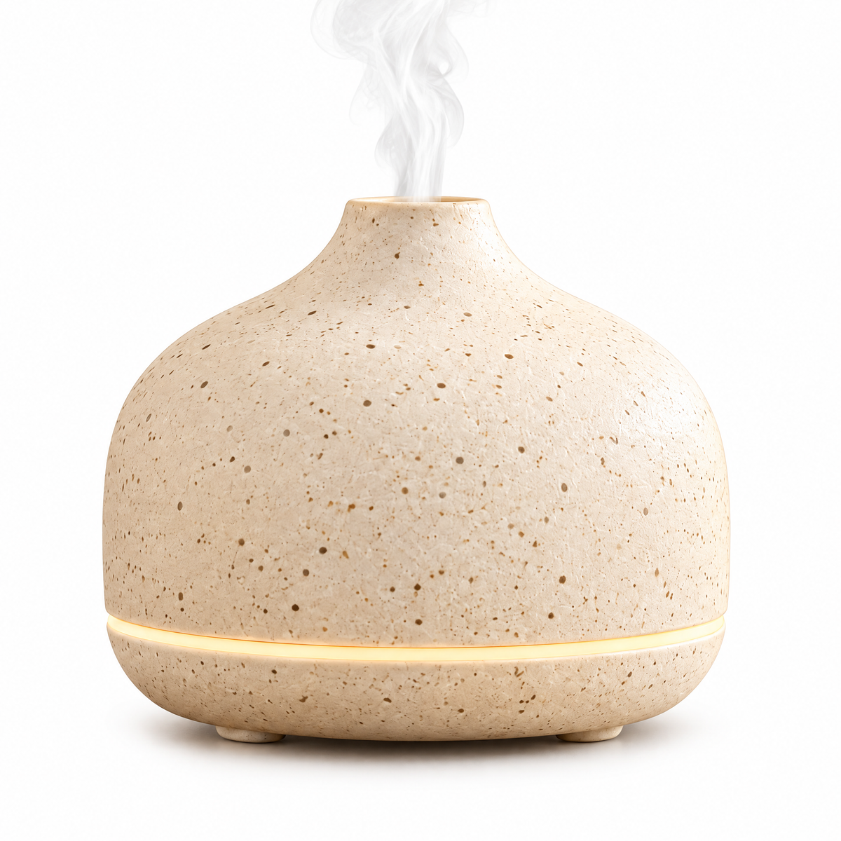 Beiaye™ StoneMist Ceramic Aroma Diffuser — styled room view